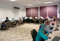 فاعليات اختبار دورة اساسيات التحول الرقمي G264 منح بوحدة التدريب علي تكنولوجيا المعلومات
