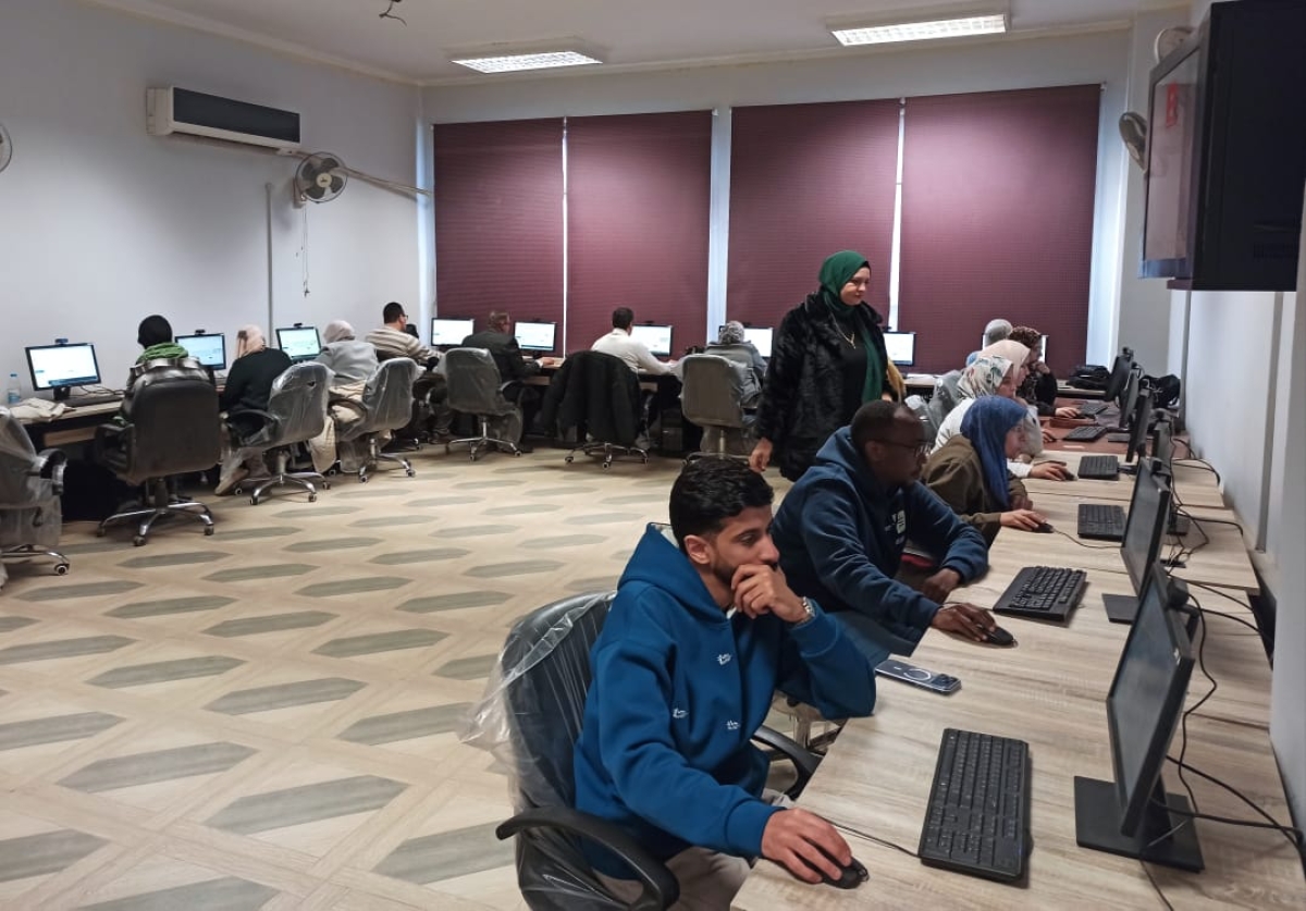 لليوم الثاني علي التوالي اختبار التحول الرقمي جروب G232 منح للباحثين والمعاونين بجامعة بنها