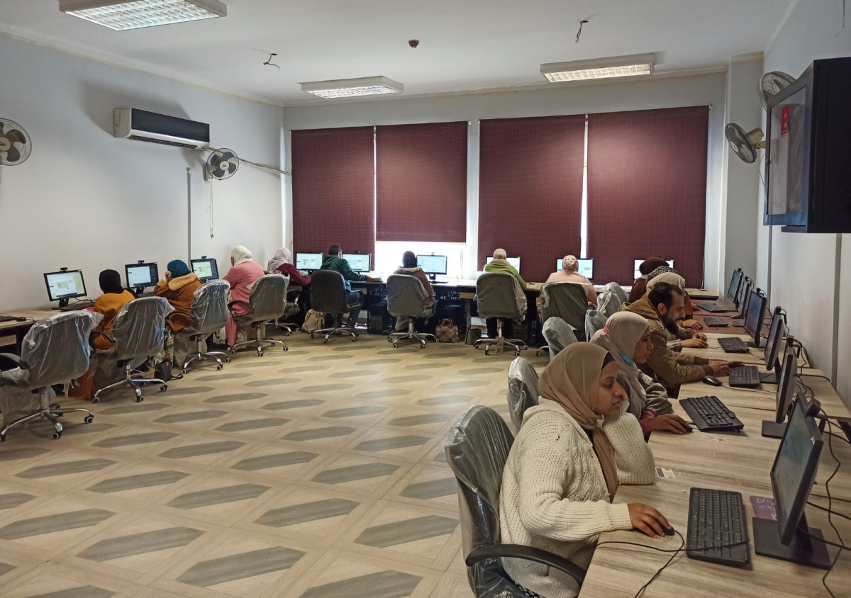 اختبار اليوم الاول لدورة التحول الرقمي جروب G240 منح